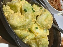 咸蛋黄焗苹果丝瓜-汤城小厨•粤菜•靓汤(苏州街店)