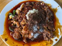 拌剔骨肉-温记府廟豆汤饭·始于1955年(海椒店)
