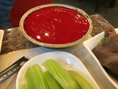 鲜鸭血-朱氏胖子烂火锅(洪崖洞店)