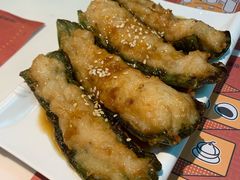 烧汁虎皮尖椒-点点心点心专门店(湾仔店)