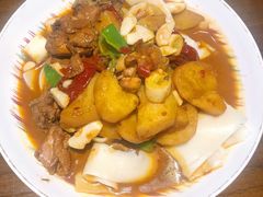 新疆大盘鸡-天山醉美·新疆餐厅(富华里店)