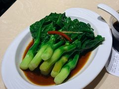 白灼广东芥兰-香港池仔记肠粉王(博多新记襄阳南路店)