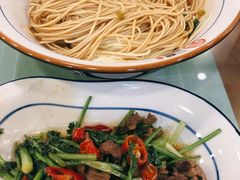 小炒黄牛肉干拌面-刘氏三和面馆
