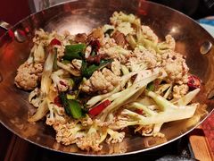 干锅有机花菜-绿茶餐厅(蓝色港湾店)