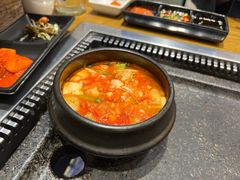 大酱汤-韩阳王石板烤肉