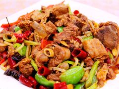 爆炒羊羔肉-三益轩(民生店)