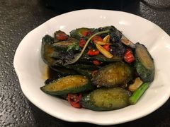 紫苏煎黄瓜-湘肠香火锅店(团结湖店)