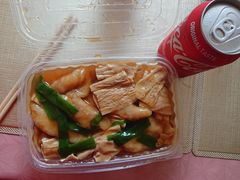 枝竹班腩炒河配可樂-德记潮州菜馆(卑路乍街)