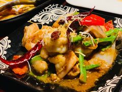 虾酱炒大虾-食肆&Fourteen(武林夜市店)