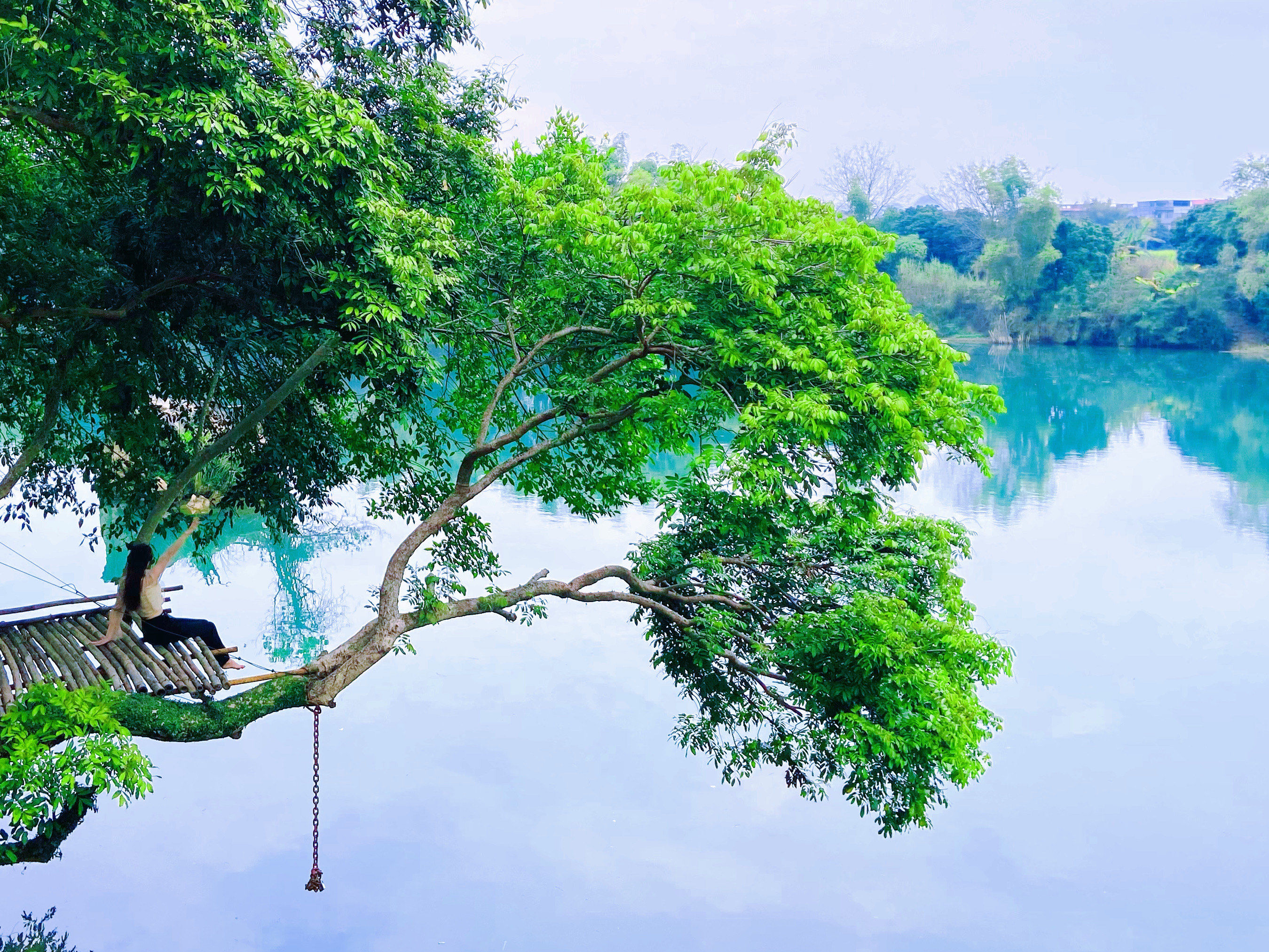 位于崇左新河镇卜花村,离南宁只有两个小时的车程