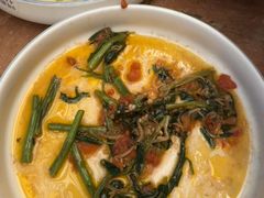 酸笋炒空心菜-浩海火燒雲傣家菜(芮欧百货店)