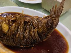 罾蹦鲤鱼-奥华餐厅·老张记(台基厂店)