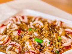 酸菜炒鱿鱼-温岭人家(红花北路店)