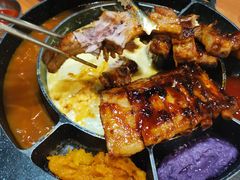 芝士排骨四人锅-肥肥虾庄·金牌油焖大虾(杨园滨江时代walk店)