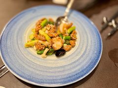 酱皇芦笋炒大元贝-广州文华东方酒店·江-由辉师傅主理