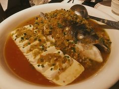 黄椒酱汁大头鱼-T館·花园艺术餐厅