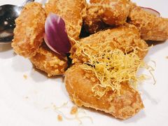 高邮咸蛋黄炒南瓜-镇江苏宁万豪酒店-苏筵中餐厅
