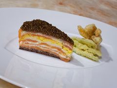 三文鱼千层蛋糕-AZUR聚(香格里拉饭店)