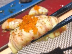炙烤三文鱼手握-隐泉京望日式料理(太和广场店)