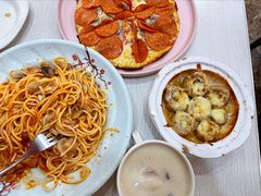 鸡茸蘑菇汤-蘑菇餐厅(小火瓦巷店)