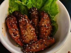 黑白芝麻鸡翅-Lets burger非常汉堡·环球风味(蓝色港湾店)