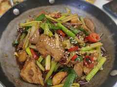 干锅肥肠-普天和酒楼·新津菜·烤鸭(天津之眼店)