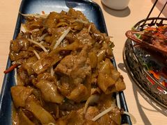 干炒牛肉河粉-避风塘(宝山万达店)