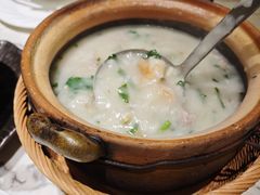 虾仁薄壳米粥-潮州府·潮菜·砂锅粥(徐家汇店)