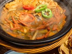 民间鸡爪炖鱼头-打酱油·非遗淮扬菜(瘦西湖梅岭店)