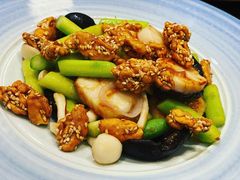 酱皇芦笋炒大元贝-广州文华东方酒店·江-由辉师傅主理