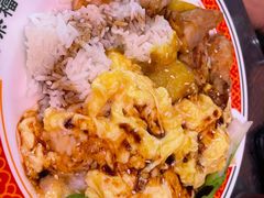 秘制咖喱鸡扒滑蛋饭-港嘢茶檔(古北1699广场店)
