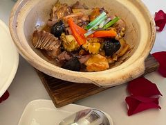 黑蒜鲍鱼焖鸡-火璽·園