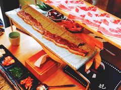 一米长盘牛五花-犟牛家·榴莲烤肉(五棵松店)