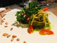 罗勒松子酱意面-蓝瓶子BlueBottle(东瓯智库店)