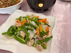 芦笋核桃仁-丰泽园饭店