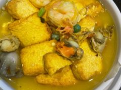 -东来菜馆•手抓海鲜家常菜•海鲜锅贴