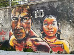 -槟城街头艺术街区