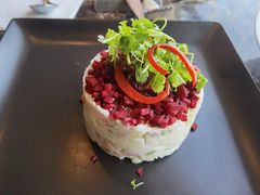 俄式火腿鳀鱼土豆沙拉-Lets burger非常汉堡·环球风味(蓝色港湾店)