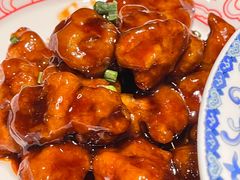 糖醋里脊-老头儿油爆虾(星光一期店)