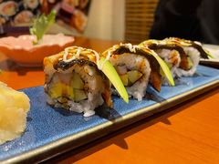 牛油果鳗鱼卷-気楽亭和食料理(气乐亭大世界本店)
