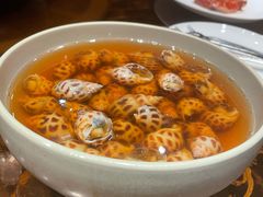 古越陈酿煮花螺-杭州西子湖四季酒店·金沙厅