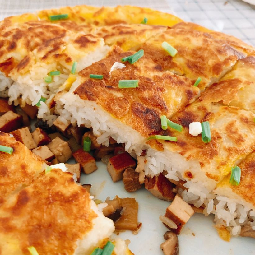 手把手教你做武汉必吃早餐—三鲜豆皮