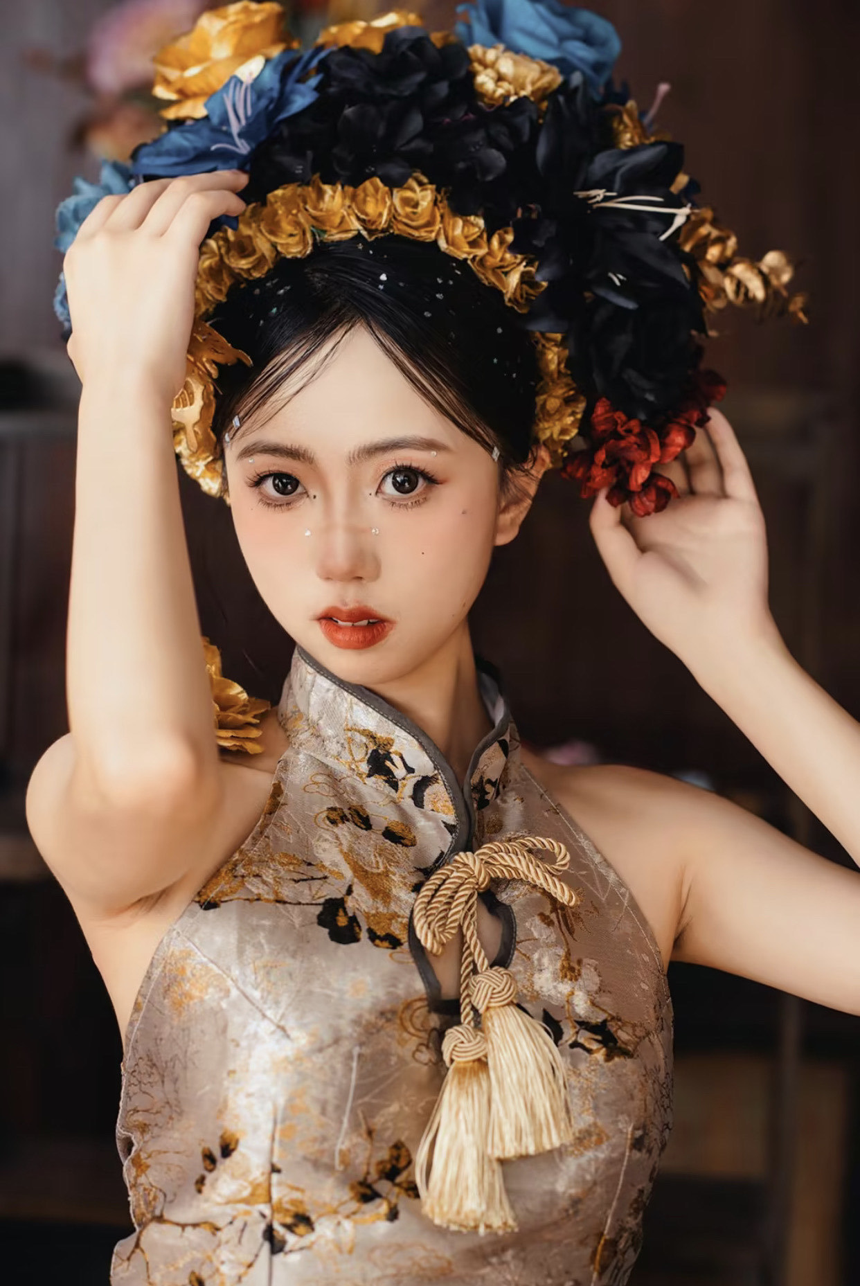 美爆炸的黑金簪花🌹