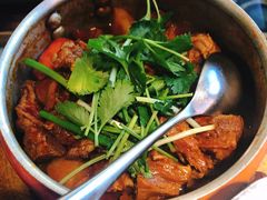 小锅牛肉焖土豆-撒拉花儿·新疆菜·清真(太阳宫店)