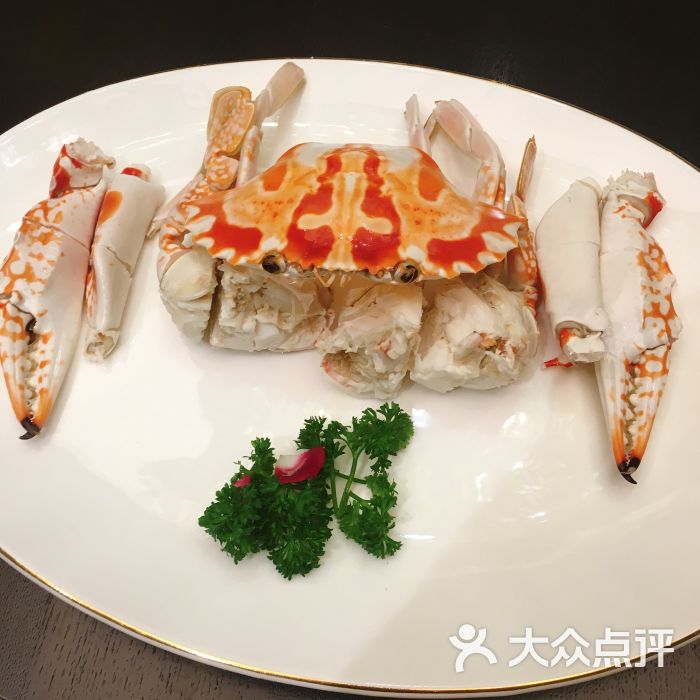 金玉满堂潮州夜宵酒楼(无限极荟购物广场店)潮式冻大红蟹图片 - 第