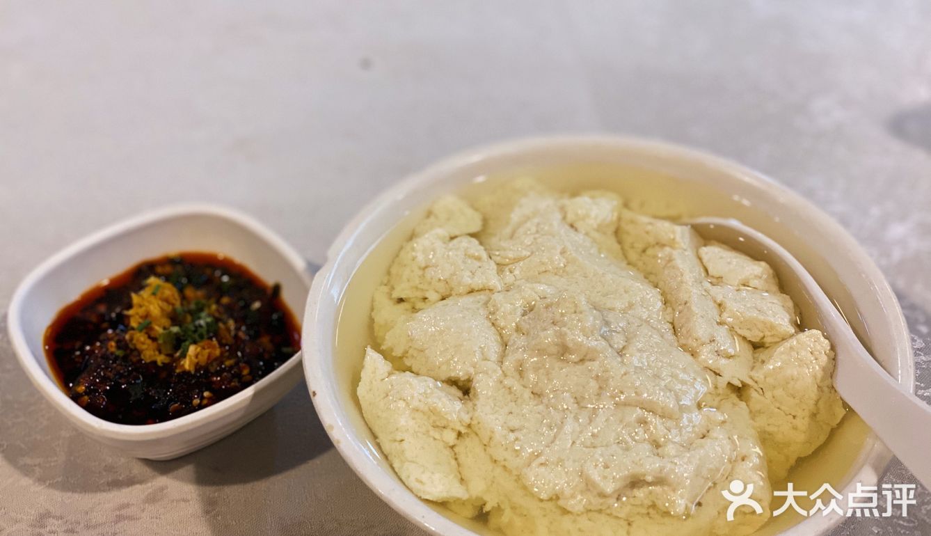 免费豆浆无限量续杯的 四川豆花