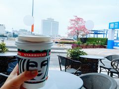 露天位-星巴克(广州立白中心店)