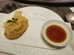黄金天妇罗鳕鱼-北京泰富酒店-柏景轩中餐厅