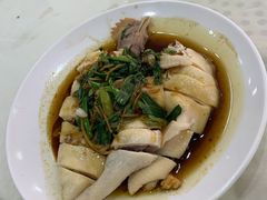 葱油淋鸡-珠江餐厅