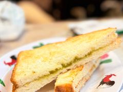 咖椰烤麵包-何九海南茶店(鬼仔巷店)